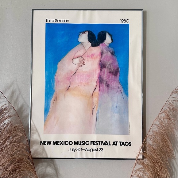 R. C. Gorman Vintage Music Festival Print - Picture 2 of 5